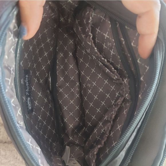 LUG Putner Bag Gray/Silver Glitter NWOT - Picture 10 of 13